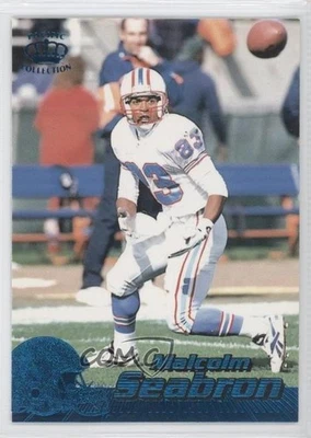 1996 Pacific Crown Collection Blue Malcolm Seabron #179 Rookie RC - Image 1 of 2