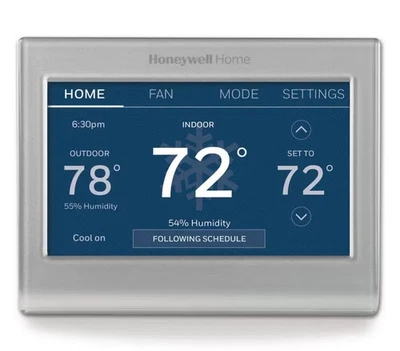 Termostato de color inteligente programable Honeywell RTH9585WF - gris ‎ Foto 1 de 4