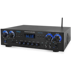 Pyle Compact Home Theater Amplifier Stereo Receiver with Bluetooth (800 Watt) - Picture 1 of 7