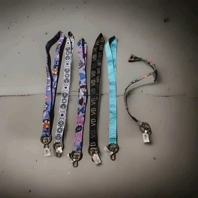 Brand New Vera Bradley Lanyard Lot - 6 Lanyards $114+ MSRP PLAZA TILE, LIGHTEN  - Image 1 of 3
