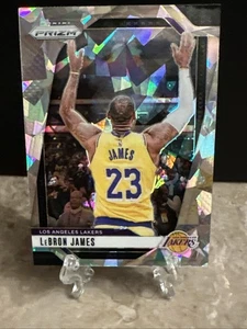 Panini Prizm LeBron James #130 Silver Cracked Ice Prizm 2024-25 - lanzamiento de tiza - Imagen 1 de 4