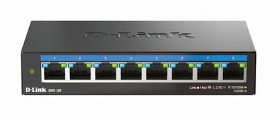 DLink Deutschland 8-Port Switch DMS-108/E Switch 8-Port - Bild 1 von 4