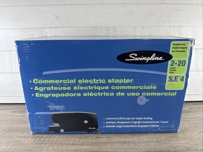 Grapadora Eléctrica Comercial Swingline Modelo 67 Nueva #06702 Beige NOS 20 Hojas Foto 1 de 4