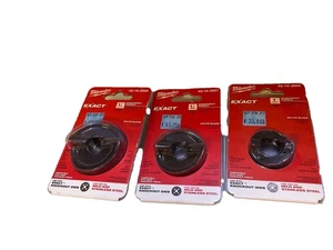 Milwaukee EXACT Knockout Dies 1” - 1 1/2” Knockout Set of 3 Brand New 49-16-2669 - Picture 1 of 5
