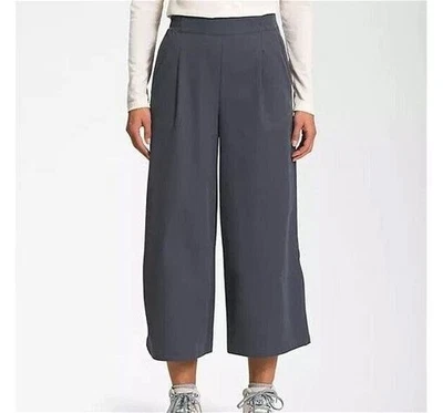 NUEVO CON ETIQUETAS $119 Pantalones The North Face Talla 16/REG Mujer Vanadis Gris Tiro Alto Pierna Ancha Foto 1 de 3