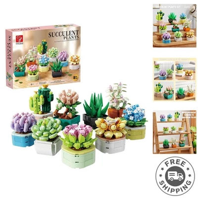 Juego de juguetes botánicos creativos con 9 diseños de flores - Perfecto para decoración del hogar Foto 1 de 4