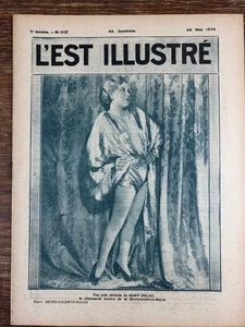 Revue L'EST ILLUSTRE (Mai 1929)   Cover  MARY DOLAN - Picture 1 of 1