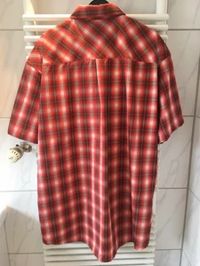 Disegna Funktionshemd Herren Hemd Italien Dry Funktion Gr. 60 Rot Kariert w.NEU - Bild 1 von 6
