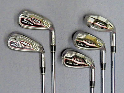 Juego de hierros ADAMS IDEA a12 OS 7-PW SW acero regular flexible diestro Golf Pride Foto 1 de 4