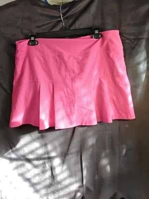 Falda corta deportiva PRINCE tenis pickleball plisada rosa talla L Foto 1 de 4