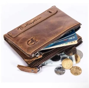 Mens Vintage Leather Wallet (Brand New) - Picture 1 of 3