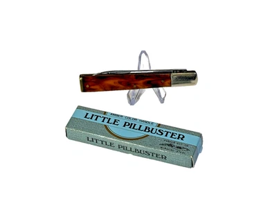 Parker Cutl Co #K-65 "Little Pillbuster" Nuevo en Caja "Ámbar" ENVÍO GRATUITO Foto 1 de 4