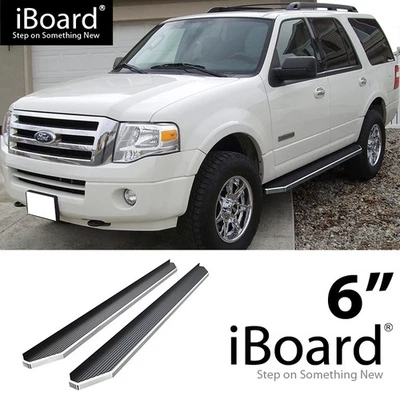 APS Running Board Polished 6" Fit Ford Expedition SUV 4-Door 97-17 Foto 1 de 4