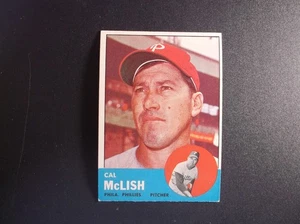 1963 Topps Baseball Cal McLish Karte # 512 - Bild 1 von 2
