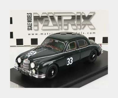 MATRIX SCALE MODELS MXR41001-031 JAGUAR - MKII 3.4 LITRE N 33 WINNER SILVERSTONE - Immagine 1 di 2