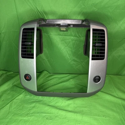 Nissan Frontier Xterra 2009-2012 radio control de clima embellecedor bisel beige ver fotos Foto 1 de 4