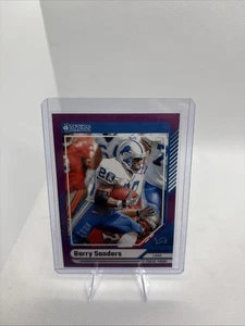 2024 Donruss Football Barry Sanders Purple Press Proof #266 - Picture 1 of 2