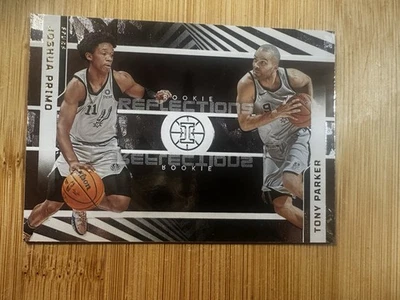 Joshua Primo / Tony Parker 2021-22 Panini Illusions #19 Rookie Reflections Spurs - Image 1 of 2