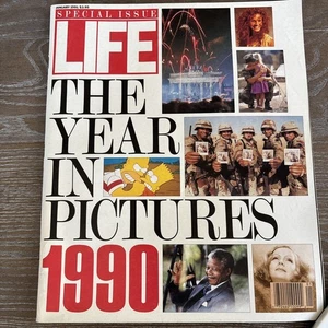 Life Magazine 1990 The Year In Pictures Special Edition January 1991 Vintage - Picture 1 of 9