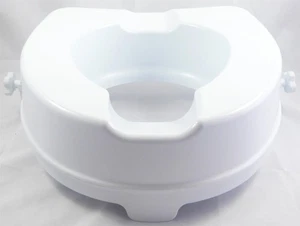 Asiento de inodoro elevado Atlantis - 10 cm Altura Boost SWL 225 kg - Imagen 1 de 7