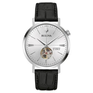 Authentic Bulova Aerojet Automatic Stainless Steel Quartz Men's Watch NEW - Picture 1 of 6