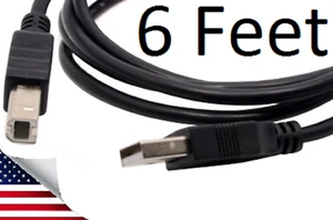 USB Cable Cord Plug for Epson WorkForce Scanning System Machine : MODELS INSIDE - Picture 1 of 1