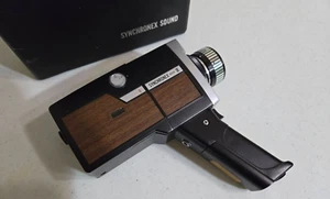 Vintage Synchronex Mark IV Movie Camera Japan 18467 Super Zoom SOUND & Case - Picture 1 of 8