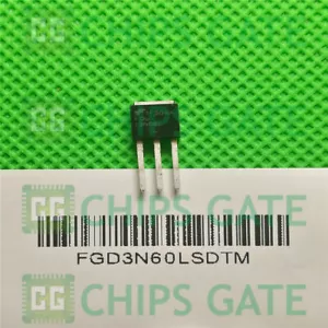 4PCS FGD3N60LSDTM IGBT N- 600V FOR HID APP DPAK 3N60 FGD3N60 #T10* - Picture 1 of 4