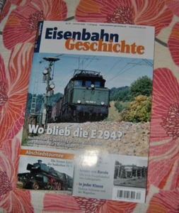 Zeitschrift Eisenbahn Geschichte Heft 34 Ausgabe Juni/Juli 2009 - Bild 1 von 1