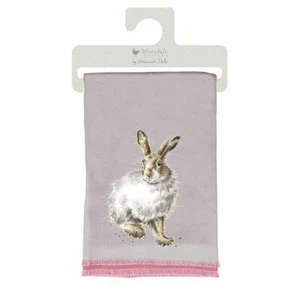 Bufanda de invierno Wrendale Designs liebre - Idea de regalo de Navidad para mujer - Imagen 1 de 2