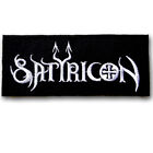 SATYRICON patch Embroidered Black Metal Band  Rocker Emperor, Darkthrone 1349,