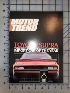1982 Toyota Supra Brochure Original 12pg - Picture 1 of 1