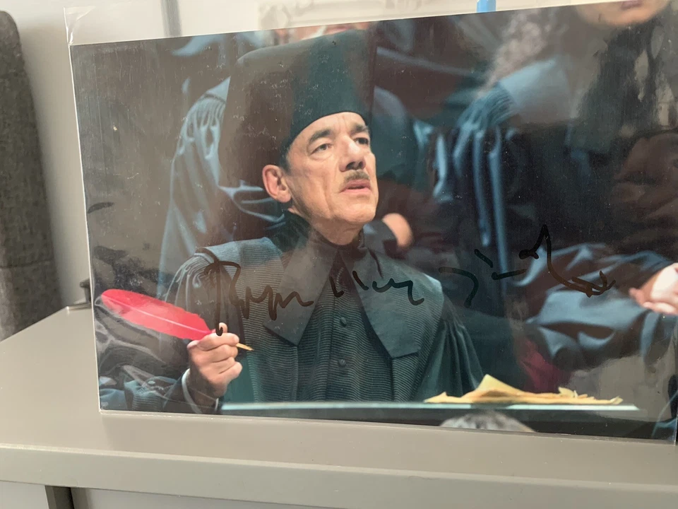 Roger Lloyd Pack Signed 9x6 Harry Potter And The Goblet Of Fire Photo - Image 1 of 1