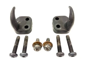 Paire de crochets de remorquage avant avec jeu complet boulons de pare-chocs Jeep Wrangler TJ 97-06 - Photo 1 sur 5