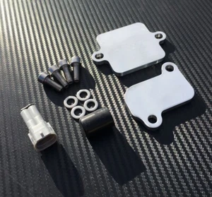 Yamaha MT-09 SMOG Block Off Plates PAIR Valve AIS Eliminator Kit MT09 FZ09 FZ-09 - Picture 1 of 4