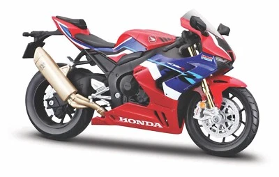 Maisto 1/12 MOTO SPECIAL EDITION - Honda CBR 1000RR-R Fireblade SP - Rosso-Blu - Immagine 1 di 2