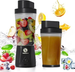 ✅SHIP NOW - 18oz Portable Blender Bottle Blender for Shakes & Smoothies (White) - Picture 1 of 13