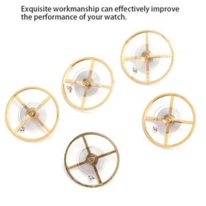 5Pcs/Set Balanced Wheel Compatible Hairspring Parts Tool For 8205 Watch Movement - Foto 1 di 7