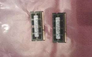 Samsung 2GB X 2= 4GB 2Rx8 PC3-8500S-07-10-F2 RAM/ Laptop Memory - Picture 1 of 2