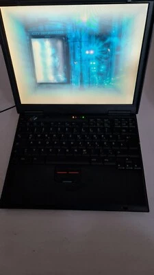 RARITÄT ibm thinkpad 570E mit Dockingstation CD-Laufwerk ohne Festplatte - Bild 1 von 4