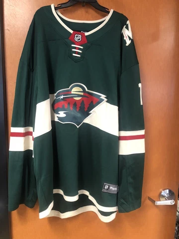 Zach Parise Minnesota Wild Fanatics Breakaway Jersey 5XL NHL Cover