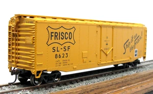 ATHEARN #70768 Frisco 50' Plug Door Smooth Side Boxcar NIB, C10 - Picture 1 of 6