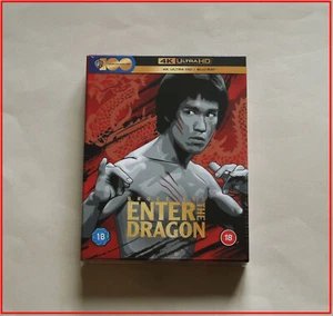 ENTER THE DRAGON COLLECTOR'S EDITION - UK 4K ULTRA HD + BLU-RAY STEELBOOK ** - Picture 1 of 8