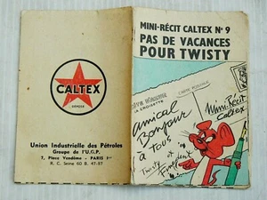 Livre Mini Récit Caltex N°9 Pas de Vacances pour Twisty Norbert Fersen Spirou - Picture 1 of 2