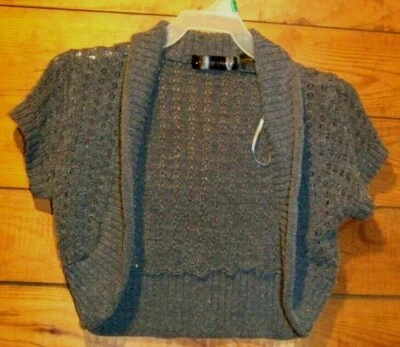 Lipstick Girls Gray Shrug Size Small  - Image 1 of 2