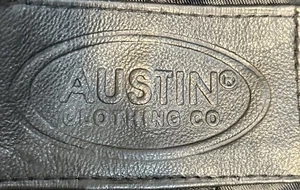 Billy Austin's Damen Lederjacke mit durchgehendem Reißverschluss schwarz Small - Bild 1 von 9