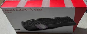 Microsoft Natural Ergonomic Keyboard 4000 Brand New in Original Box - Picture 1 of 6