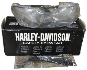 Harley Davidson Safety Eyewear Glasses HD501GR ANSI Z80.3 UV Filter - Picture 1 of 3