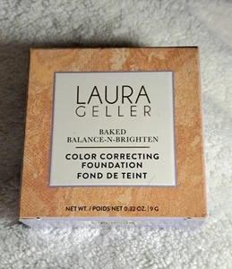 Base Correctora de Color Laura Geller Baked LIGHT Balance-N-Brighten.32oz NUEVA - Imagen 1 de 10