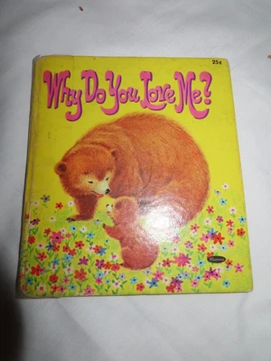 Why Do You Love Me by Mabel Watts 1970 Whitman Tell a Tale Hardcover Book - Image 1 of 4